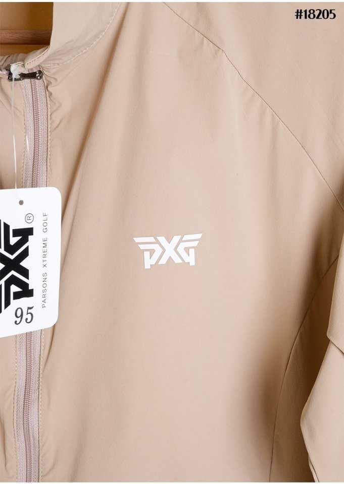PXG 남여공용 등판 로고 나일론 풀집업 자켓(2color)