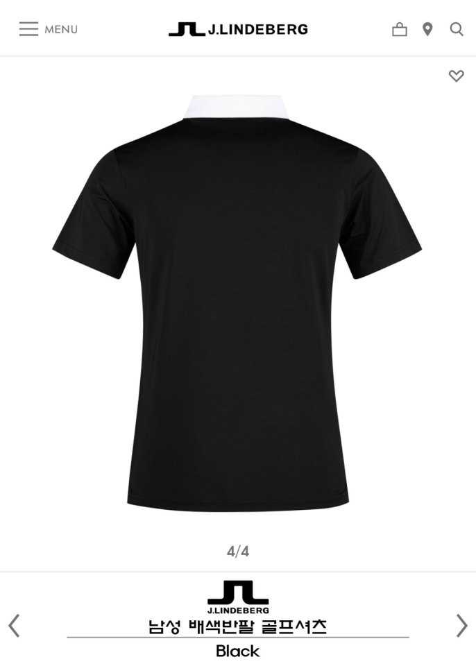 제이린드버그 남성 멀티배색 스판카라 반팔(2color)