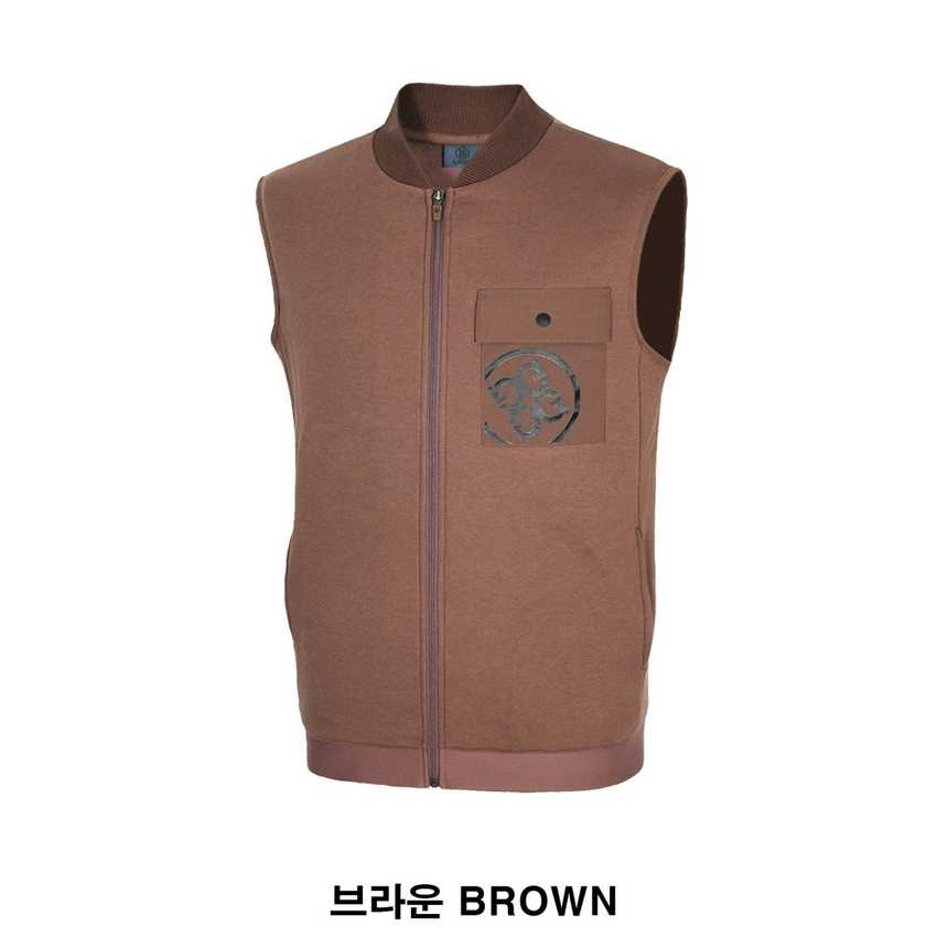 지포어 남성 프리미엄 우븐 포켓 기모 베스트 조끼(3color)