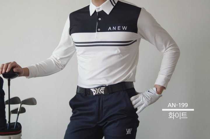 어뉴 남성 AN-199 기모 카라티(2color)