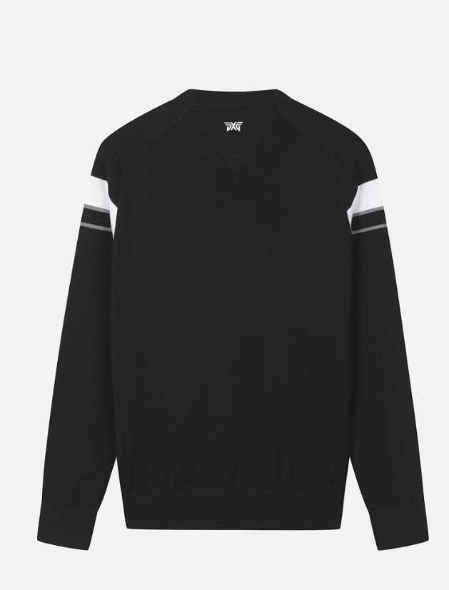 PXG 남성 수입 라운드 풀오버 니트(2color)