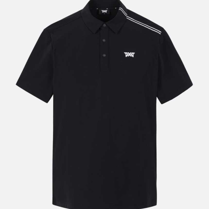 PXG 남성 여름 원 포인트 카라 숏 슬리브 티셔츠(2color)
