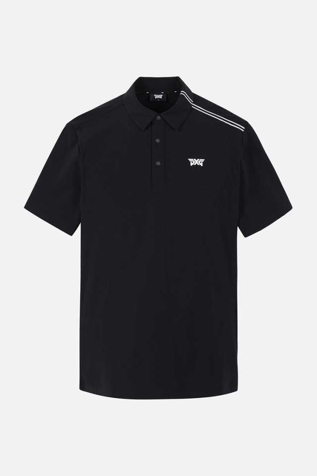 PXG 남성 여름 원 포인트 카라 숏 슬리브 티셔츠(2color)