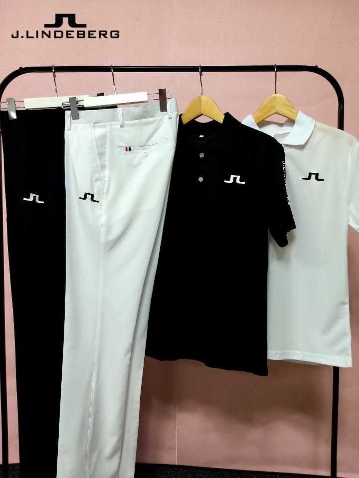 제이린드버그 남성 여름용신상 반팔 카라티&팬츠 셋(2color)