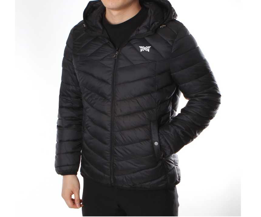 PXG 격자퀼팅 후드 경량패딩(4color)