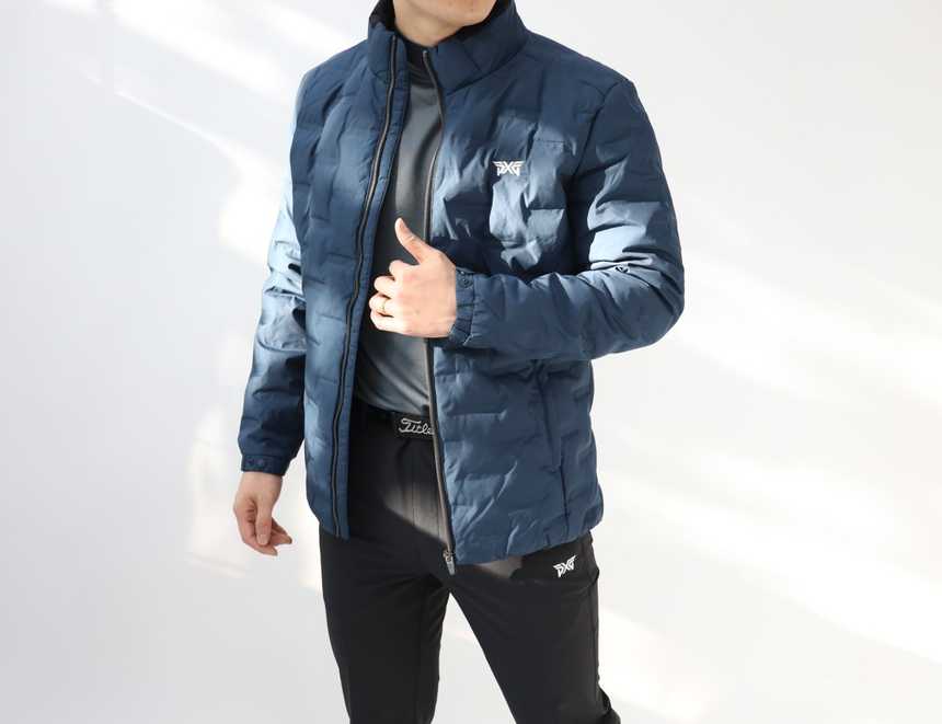 PXG 남성 덕다운 하이넥 패딩점퍼(3color)