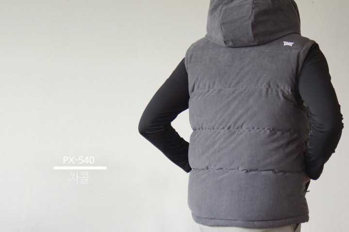 PXG 남성 PX-540 코듀로이패딩 베스트(2color)