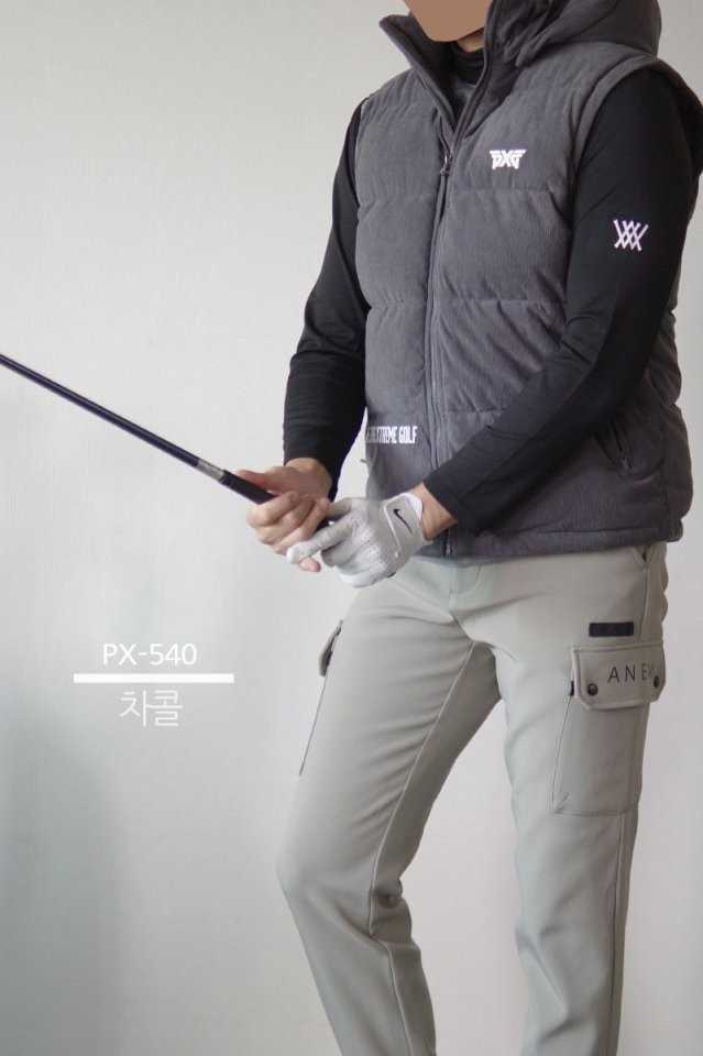 PXG 남성 PX-540 코듀로이패딩 베스트(2color)