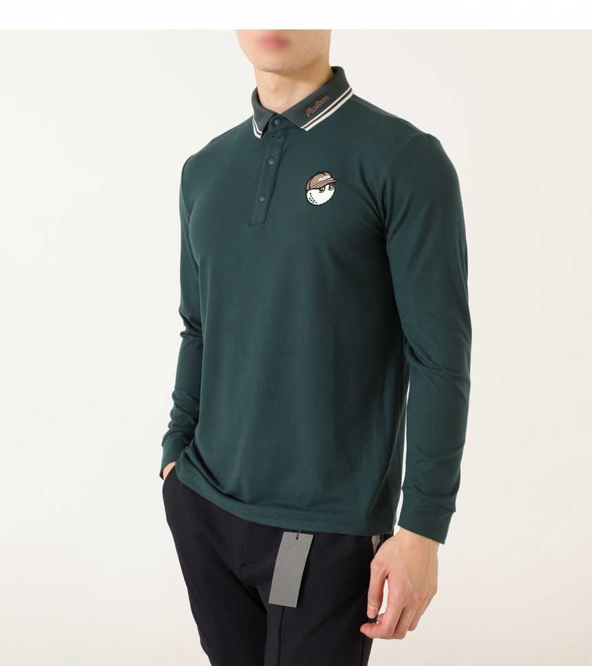 말본 남성 수입 브러시드 베이직 카라 티셔츠(3color)
