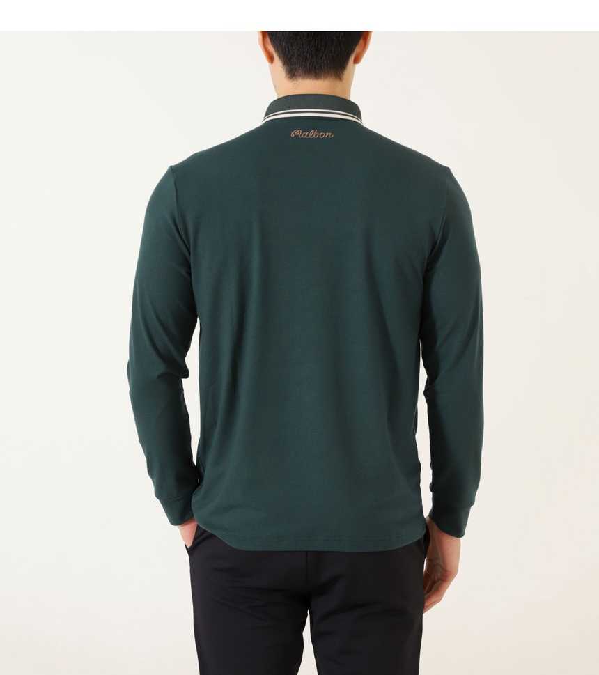 말본 남성 수입 브러시드 베이직 카라 티셔츠(3color)