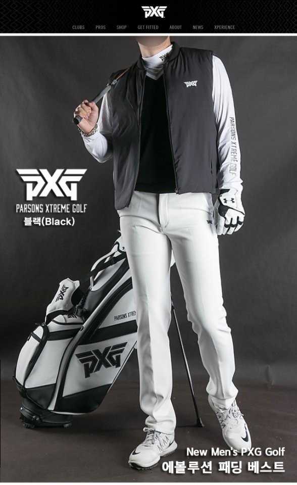 PXG 에볼루션 패딩 베스트(2color)