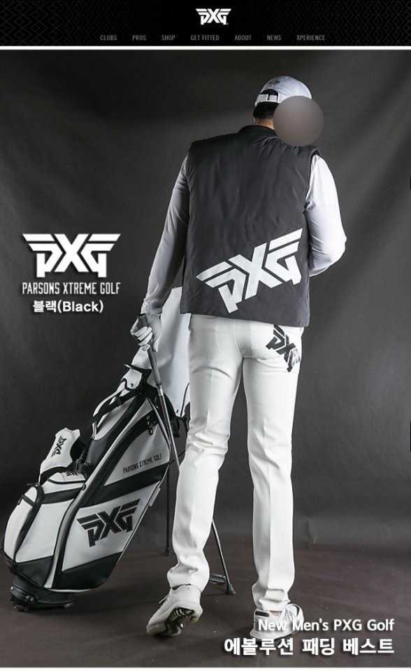 PXG 에볼루션 패딩 베스트(2color)