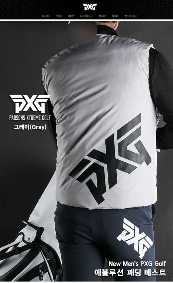 PXG 에볼루션 패딩 베스트(2color)