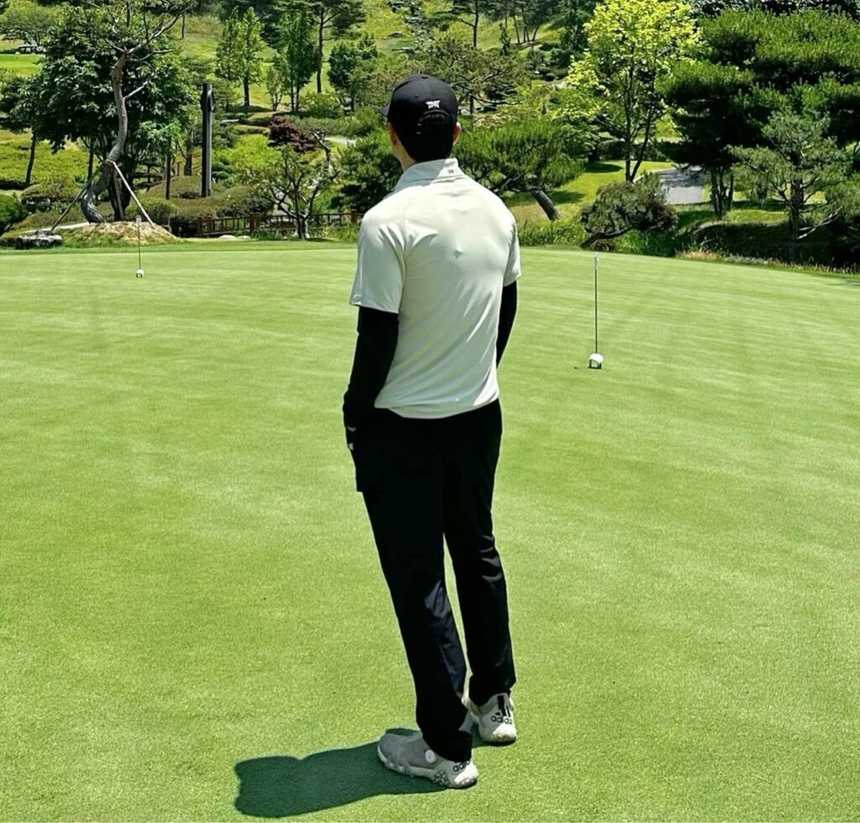 PXG 맨즈 썸머 쿨 슬리브 레이어드 카라 긴팔 티셔츠(2color)