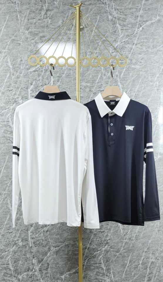 PXG 남성 기능성 카라 긴팔 티셔츠(2color)