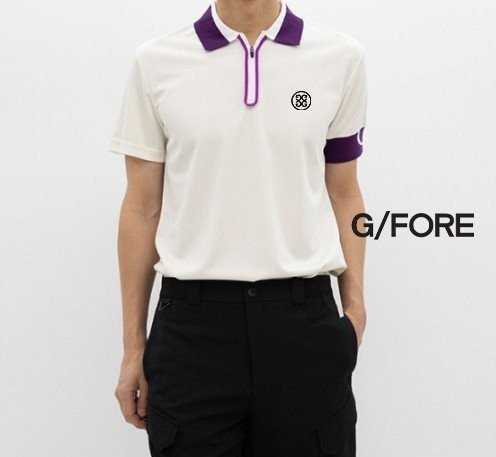 지포어 풀자수 G카라 반팔(3color)
