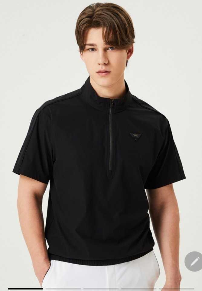 PXG 남성 여름 숏 슬리브 아노락 자켓