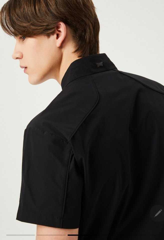 PXG 남성 여름 숏 슬리브 아노락 자켓