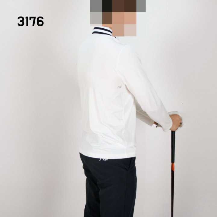 어뉴 남자 3176 카라두줄 기모 긴팔 카라티(3color)