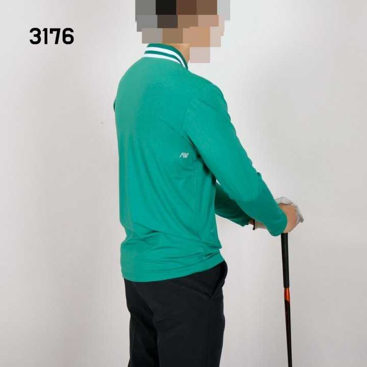 어뉴 남자 3176 카라두줄 기모 긴팔 카라티(3color)