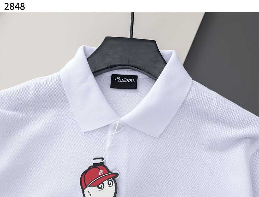 말본 남성 수입고급 볼캡 카라 티셔츠(4color)