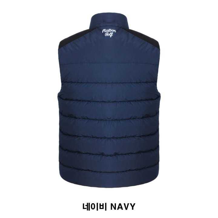 말본 남성 버킷 드라이버 오리털 패딩 조끼(3color)