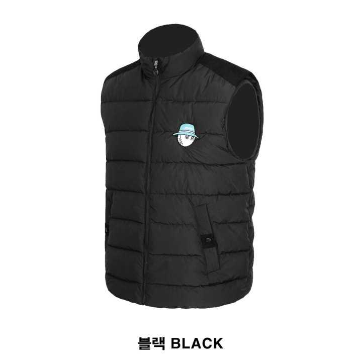 말본 남성 버킷 드라이버 오리털 패딩 조끼(3color)