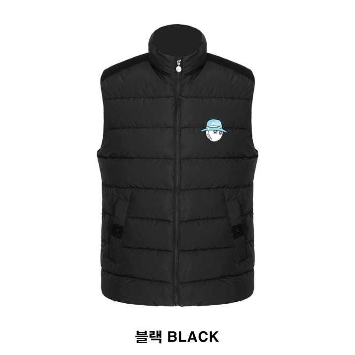 말본 남성 버킷 드라이버 오리털 패딩 조끼(3color)