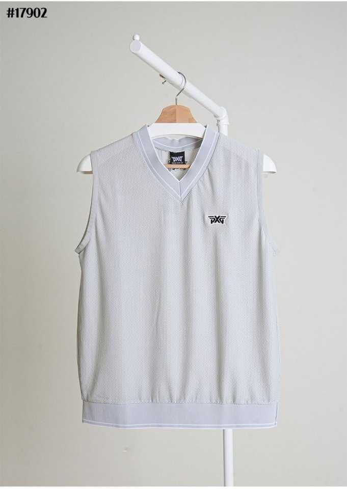 PXG 남성 썸머 매쉬 브이넥 베스트(3color)