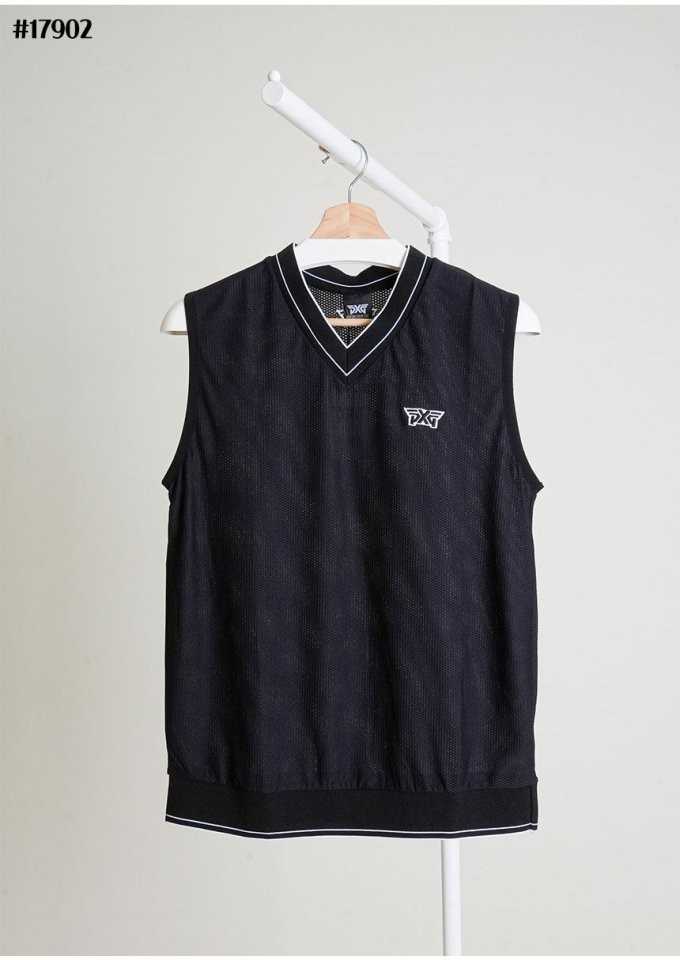 PXG 남성 썸머 매쉬 브이넥 베스트(3color)