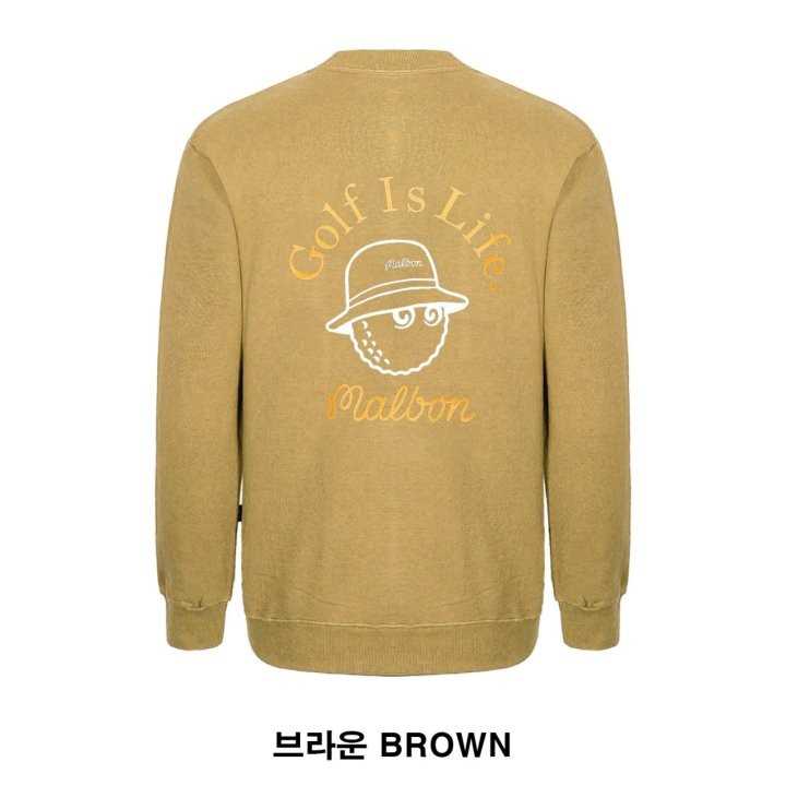 말본 남성 버킷 데일리 쭈리 맨투맨(5color)