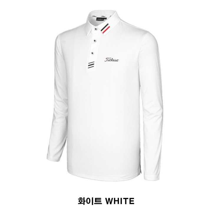 타이틀리스트 남성 포퍼먼스 스윙 긴팔 카라티(2color)