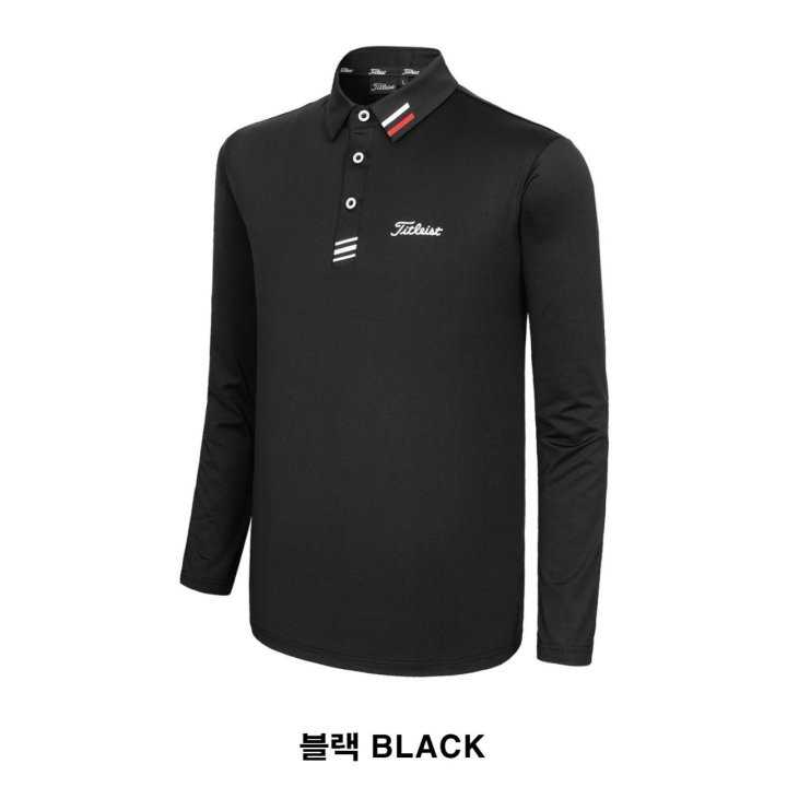타이틀리스트 남성 포퍼먼스 스윙 긴팔 카라티(2color)