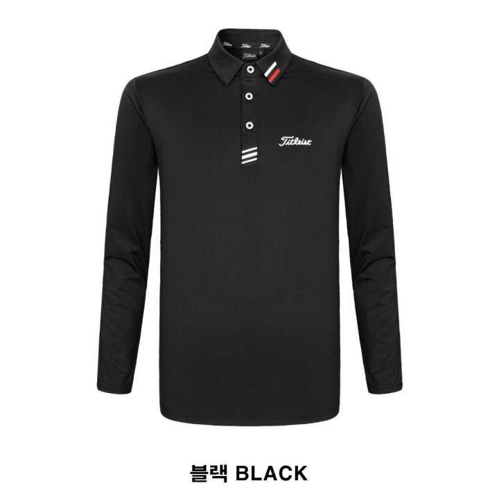 타이틀리스트 남성 포퍼먼스 스윙 긴팔 카라티(2color)
