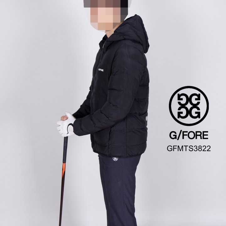 지포어 남자 GFMTS3822 써클지 후드 패딩 점퍼