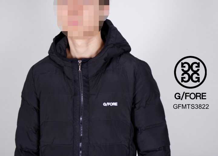지포어 남자 GFMTS3822 써클지 후드 패딩 점퍼