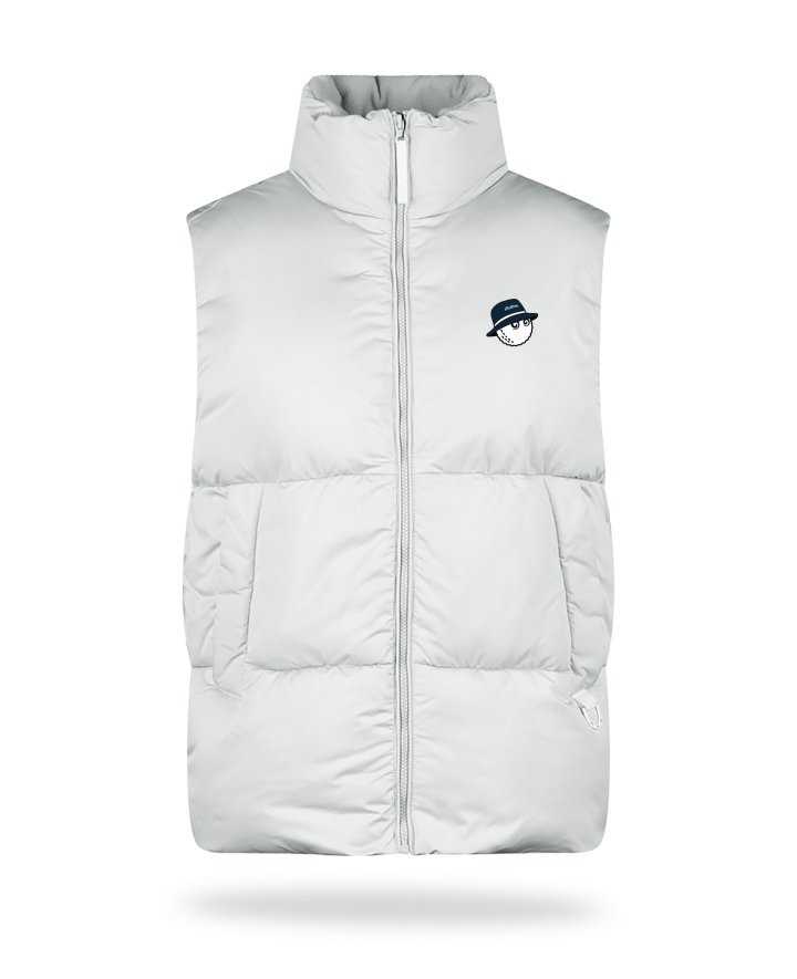 말본 본 플리스넥 헤비 조끼패딩(3color)