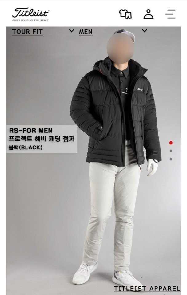 타이틀리스트 프로젝트 헤비 패딩 점퍼(2color)