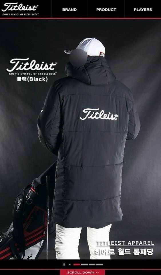 타이틀리스트 히어로 월드 롱패딩(2color)