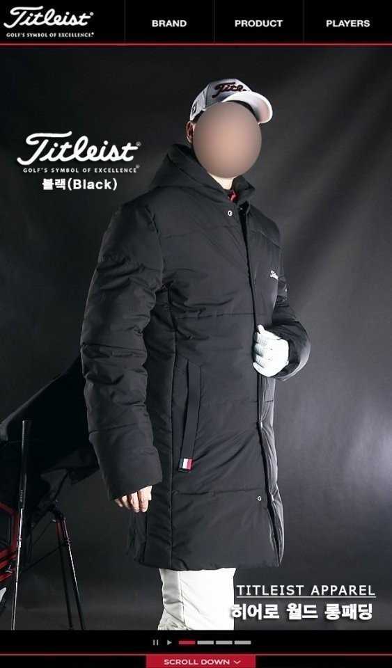 타이틀리스트 히어로 월드 롱패딩(2color)