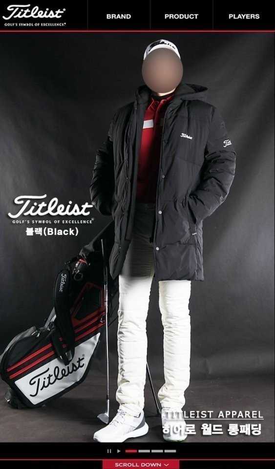 타이틀리스트 히어로 월드 롱패딩(2color)