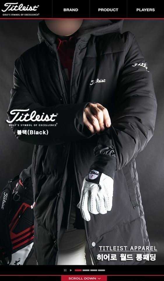 타이틀리스트 히어로 월드 롱패딩(2color)