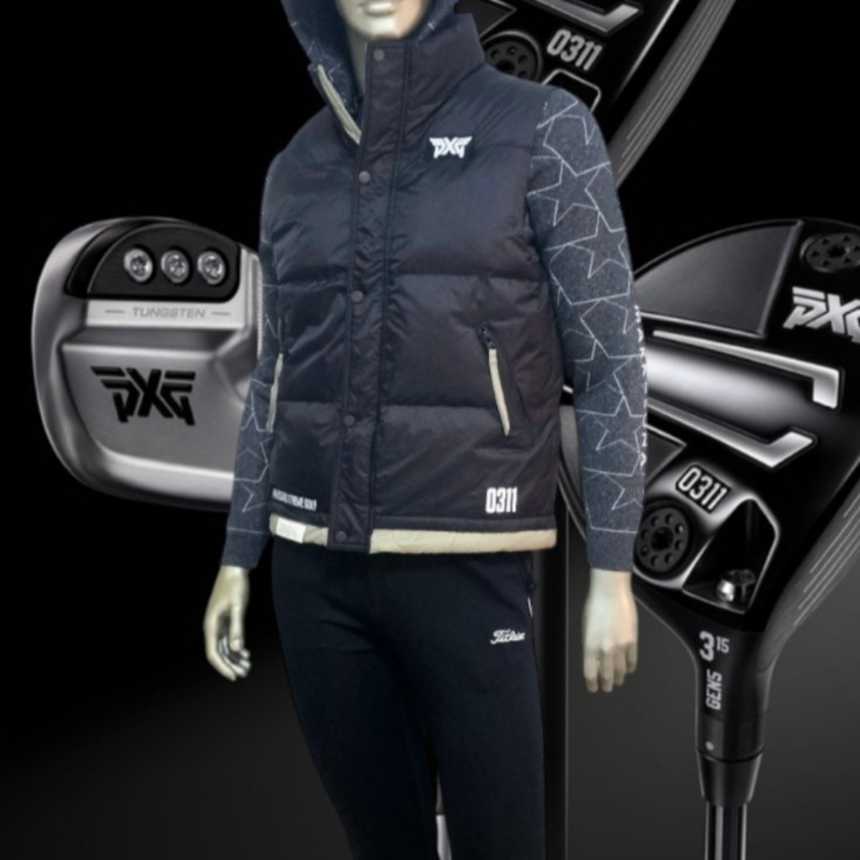 PXG 남성 구스 패딩 베스트