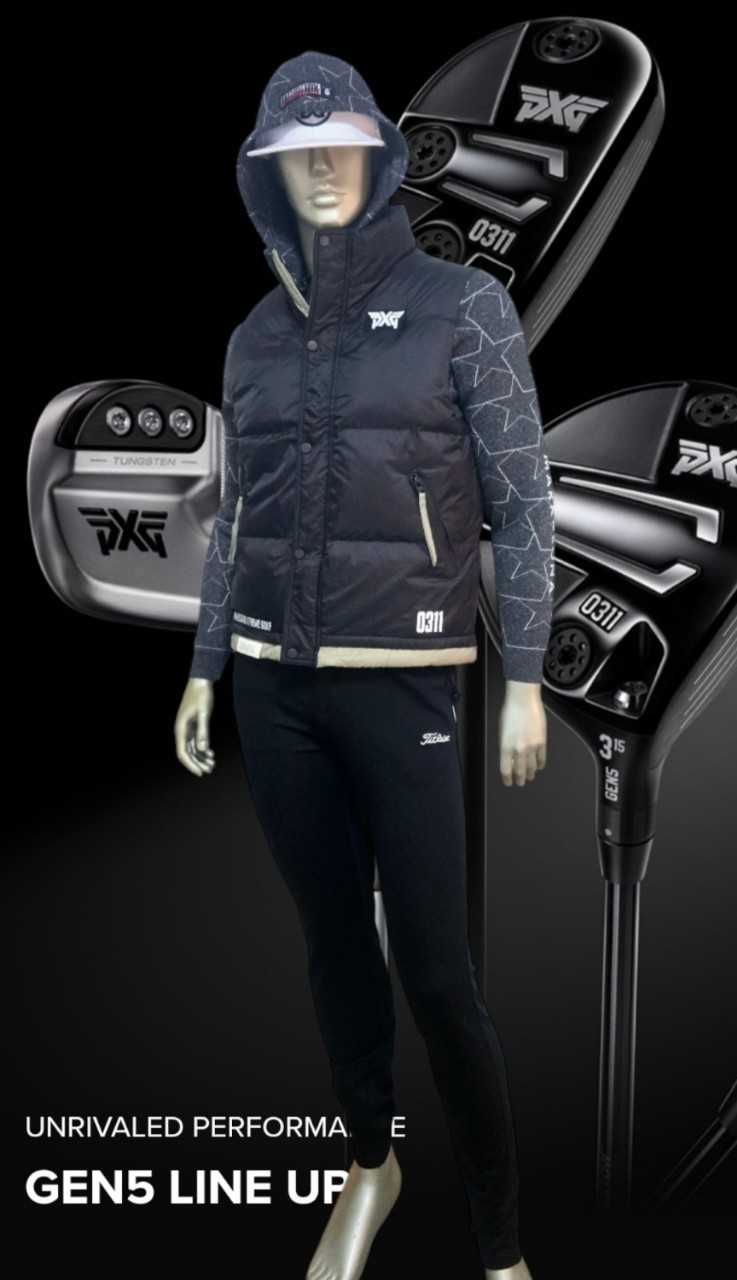 PXG 남성 구스 패딩 베스트