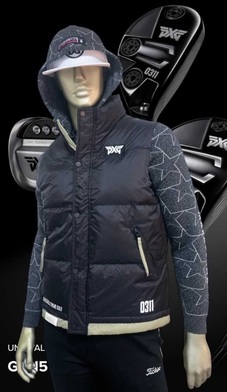 PXG 남성 구스 패딩 베스트