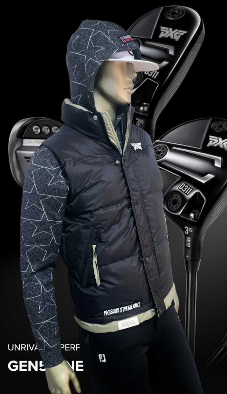 PXG 남성 구스 패딩 베스트