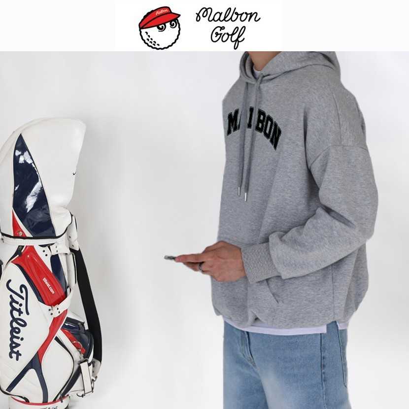 말본 남성 기모 시보리 후드(2color)