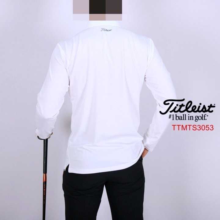 타이틀리스트 남자 TTMTS3053 긴팔 카라티(2color)