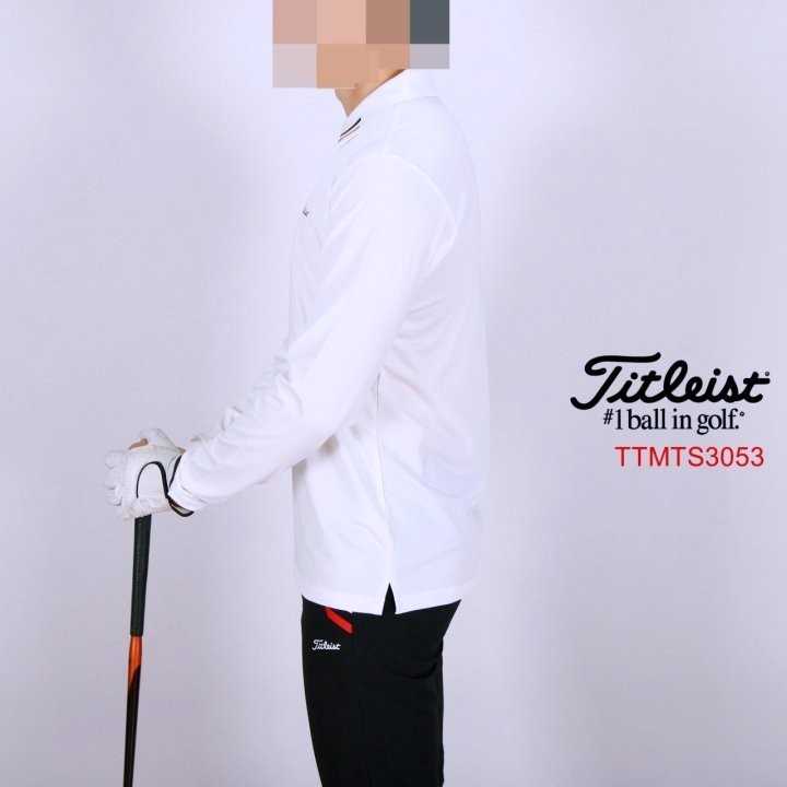 타이틀리스트 남자 TTMTS3053 긴팔 카라티(2color)