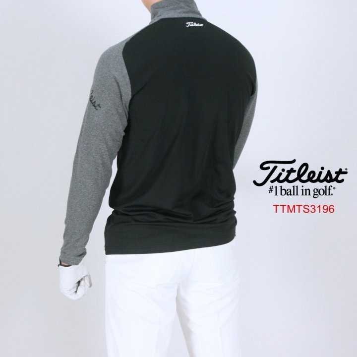 타이틀리스트 남자 TTMTS3196 사선로고 기모 이너티(2color)
